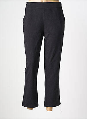 Pantalon 7/8 elasticitate mărime normală negru ATALAYE femeie