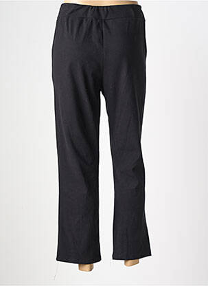 Pantalon 7/8 elasticitate mărime normală negru ATALAYE femeie