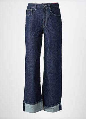 Blugi bootcut buzunare albastru ONLY femeie