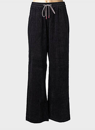 Pantalon evazat talie elastică negru ADORE femeie