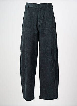 Pantalon drept închidere cu fermoar sub clapetă cu cârlig verde ADORE femeie