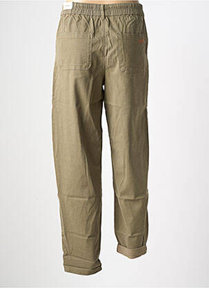 Pantalon slim talie elastică verde MOS MOSH femeie