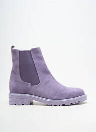 Botine/ghete toc mic toc de 4 la 6 cm violet COCO ET ABRICOT femeie