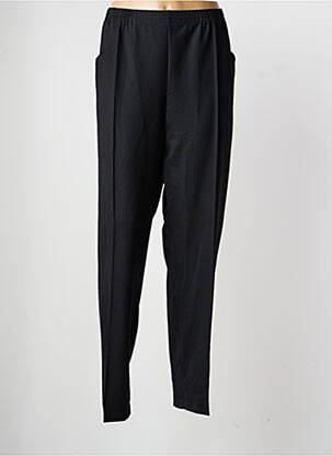 Pantalon slim talie elastică mărime normală negru GRIFFON femeie