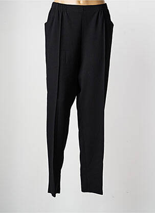 Pantalon slim talie elastică mărime normală negru GRIFFON femeie