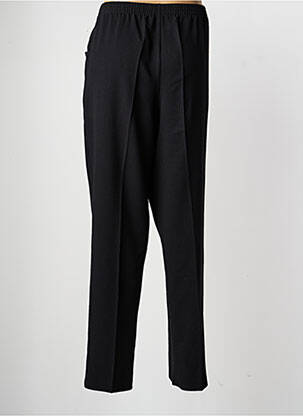 Pantalon slim talie elastică mărime normală negru GRIFFON femeie