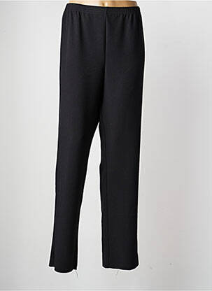 Pantalon drept țesătură crep mărime normală negru GRIFFON femeie