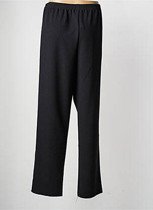Pantalon drept țesătură crep mărime normală negru GRIFFON femeie