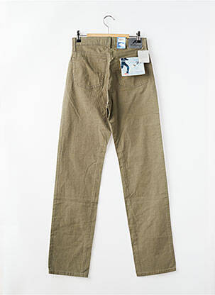 Pantalon drept închidere cu fermoar sub clapetă cu nasturi verde LEE COOPER femeie