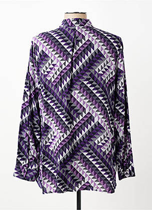 Cămașă croială cambrată mâneci lungi violet OLSEN femeie
