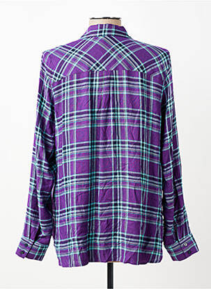 Cămașă croială cambrată mâneci lungi violet OLSEN femeie