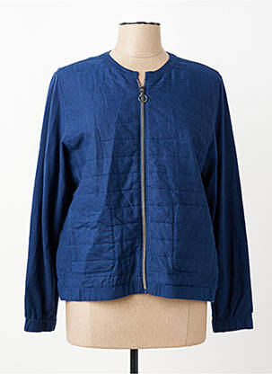 Jachete casual guler rotund albastru OLSEN femeie