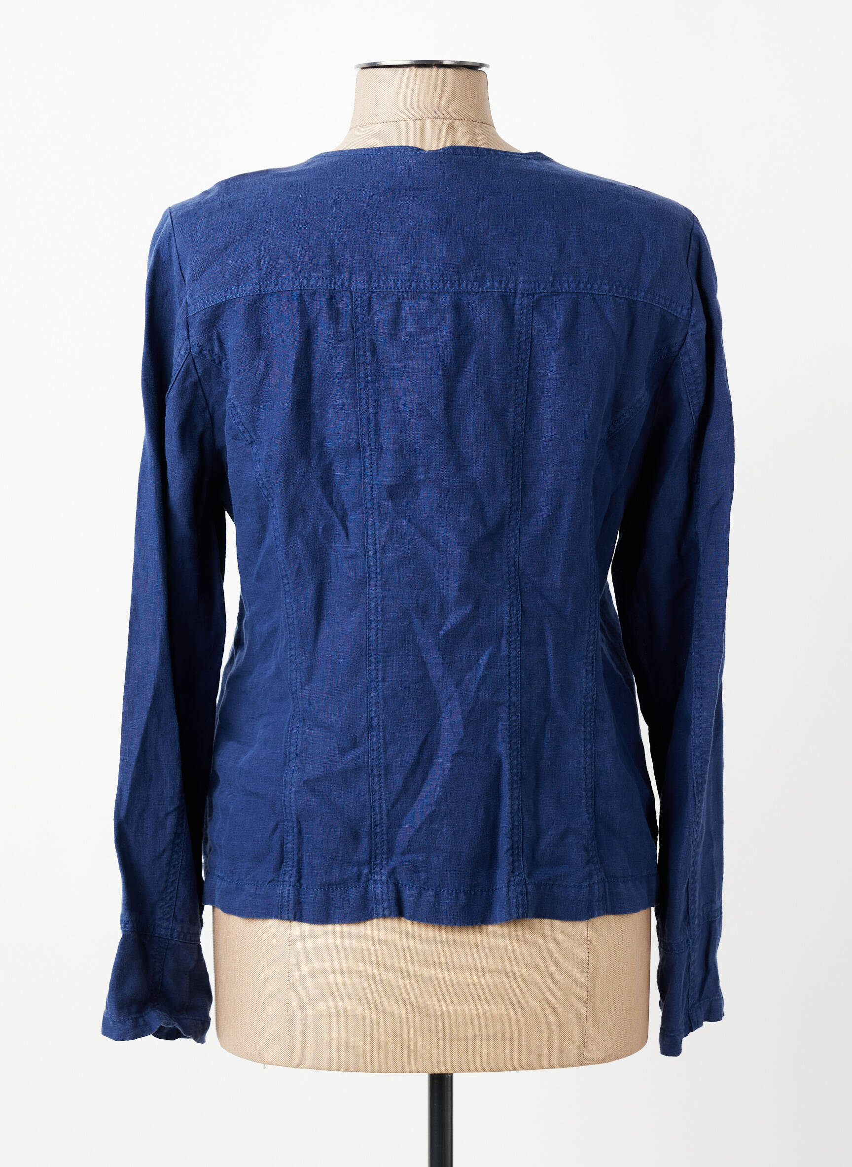 Jachete casual guler rotund albastru OLSEN femeie