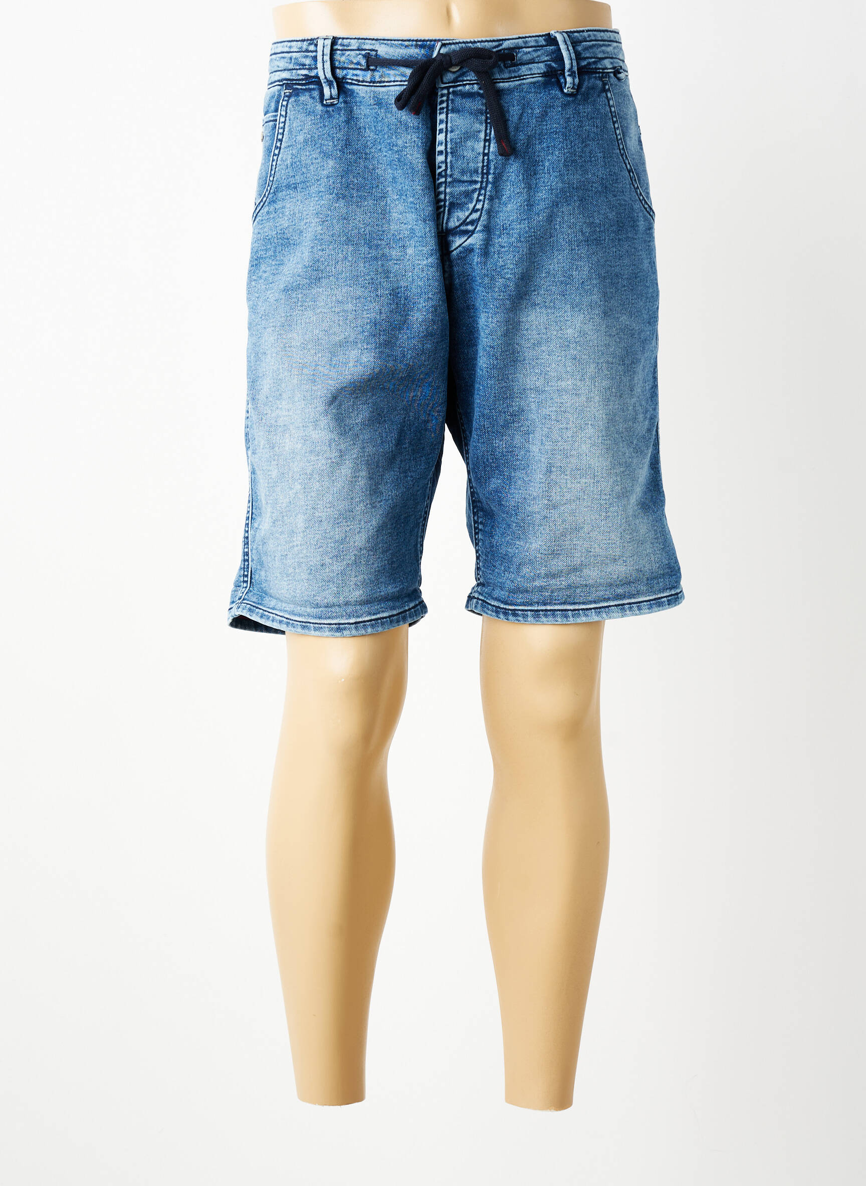 Bermudă țesătură denim albastru SALSA bărbat