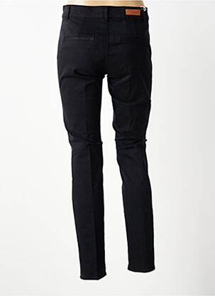 Pantalon slim buzunare negru HAPPY femeie