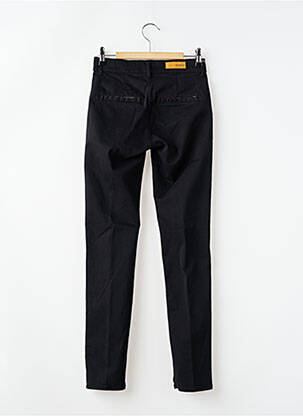 Pantalon slim buzunare negru HAPPY femeie