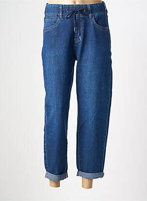 Blugi cu croială dreaptă buzunare albastru BS JEANS femeie
