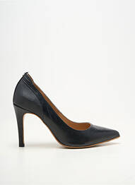 Pantofi cu toc material neted toc de 7 la 9 cm negru SALSA femeie