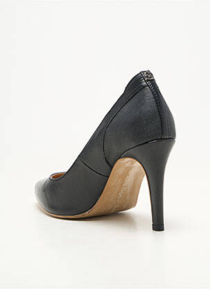 Pantofi cu toc material neted toc de 7 la 9 cm negru SALSA femeie