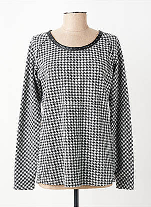 Pulover croială cambrată mâneci lungi negru MAISON SCOTCH femeie