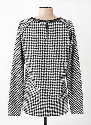 Pulover croială cambrată mâneci lungi negru MAISON SCOTCH femeie