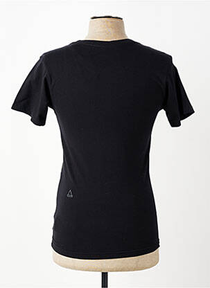 Tricou croială cambrată mâneci scurte negru ELEVEN PARIS bărbat