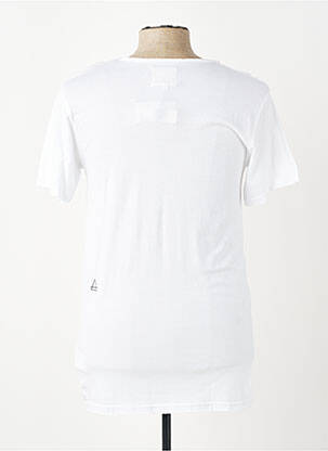 Tricou croială cambrată mâneci scurte alb ELEVEN PARIS bărbat