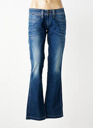 Blugi bootcut elasticitate talie joasă albastru PEPE JEANS femeie