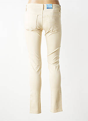 Pantalon slim talie joasă talie joasă bej SALSA femeie