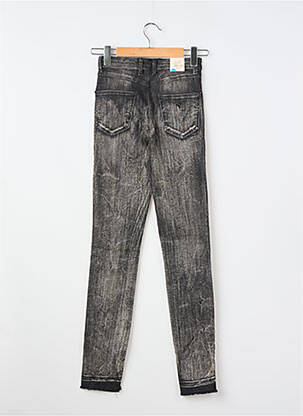 Blugi skinny talie înaltă talie înaltă gri GUESS femeie