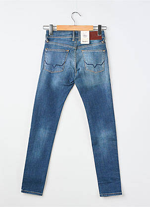 Blugi skinny țesătură brută albastru PEPE JEANS băiat