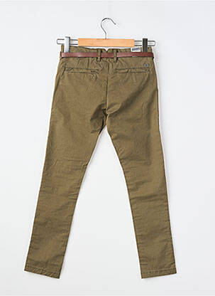 Pantalon chino țesătură poplin verde PETROL INDUSTRIES băiat