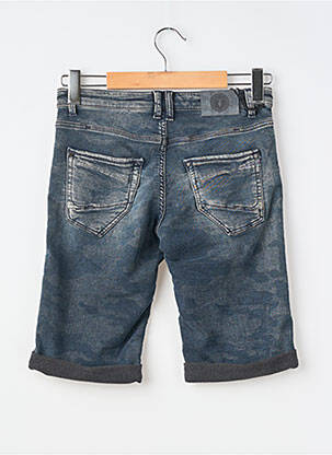 Bermudă țesătură denim albastru LE TEMPS DES CERISES băiat