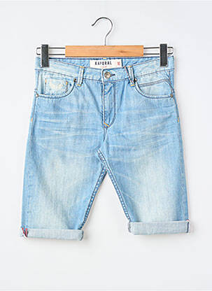 Bermudă țesătură denim albastru KAPORAL băiat