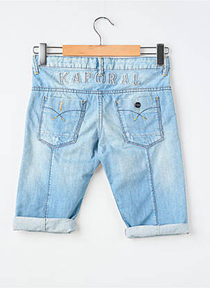 Bermudă țesătură denim albastru KAPORAL băiat