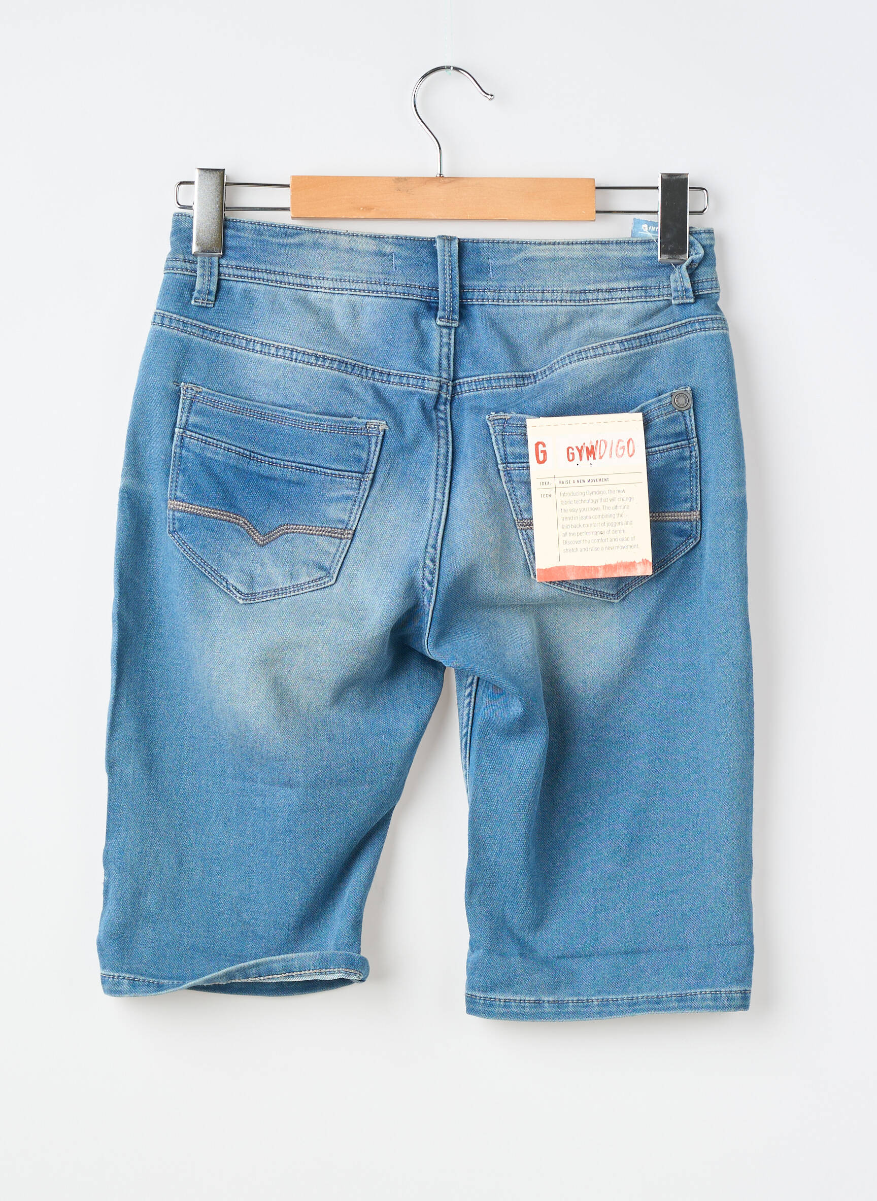Bermudă țesătură denim albastru PEPE JEANS băiat
