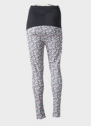 Pantalon maternitate elasticitate gri LES POULETTES FITNESS femeie