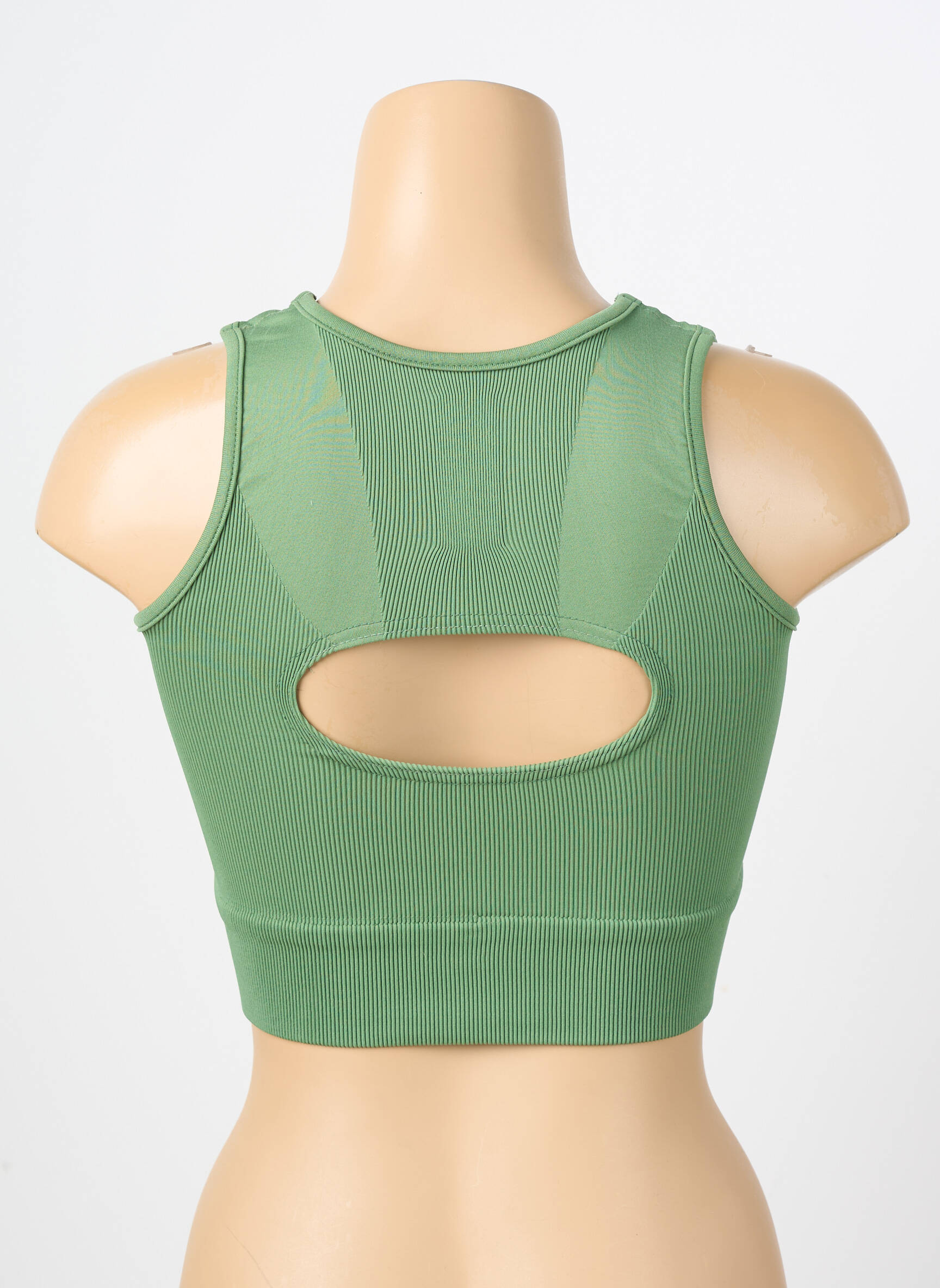 Sutien fără armatură sutiene verde LES POULETTES FITNESS femeie