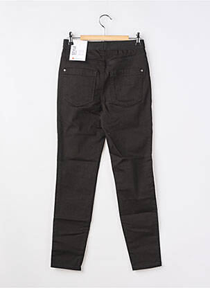 Pantalon slim talie elastică mărime normală negru STREET ONE femeie