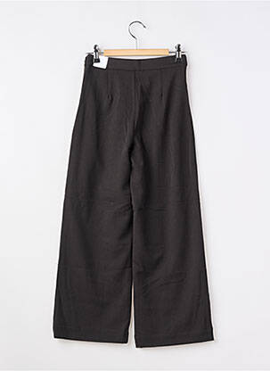 Pantalon larg țesătură poplin negru MAYORAL fată