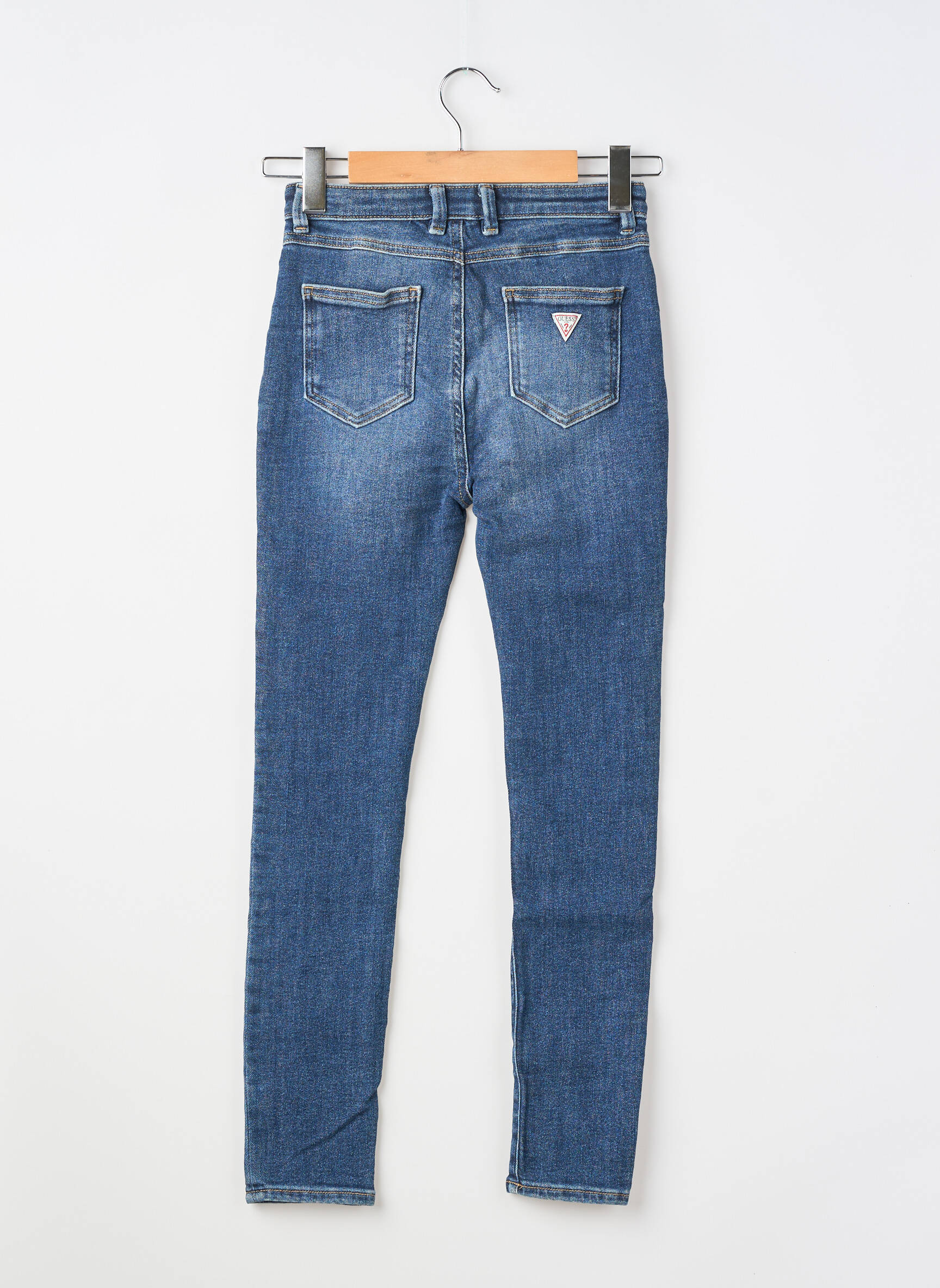 Blugi skinny mărime normală albastru GUESS fată