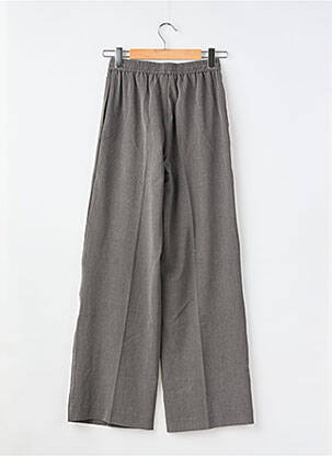 Pantalon larg buzunare mărime normală gri GEISHA femeie