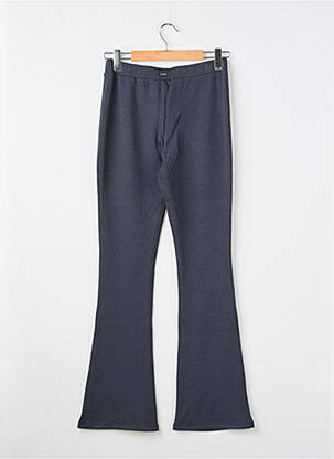 Pantalon evazat elasticitate talie elastică albastru GARCIA fată