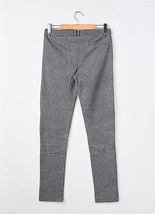 Pantalon chino elasticitate mărime reglabilă gri GARCIA fată