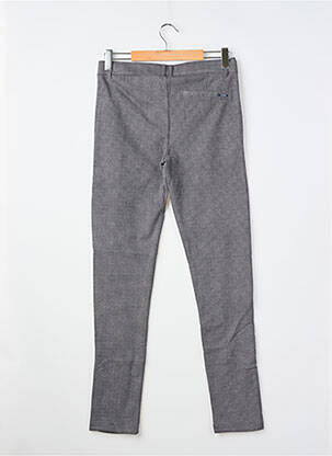 Pantalon chino elasticitate mărime reglabilă gri GARCIA fată