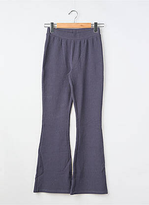 Pantalon evazat elasticitate talie elastică albastru GARCIA fată
