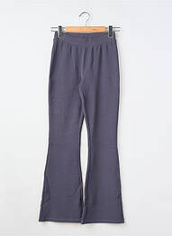 Pantalon evazat elasticitate talie elastică albastru GARCIA fată