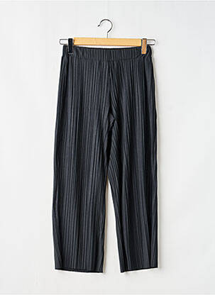 Pantalon drept croială dreaptă talie elastică gri GARCIA fată
