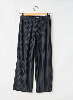 Pantalon drept croială dreaptă talie elastică gri GARCIA fată