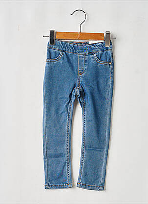 Jegging țesătură denim mărime reglabilă albastru GARCIA fată